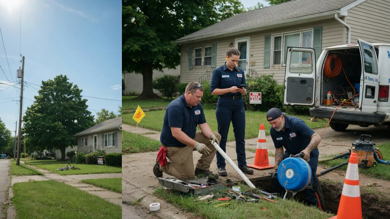 Sewer Line Repair in Madison, WI near me